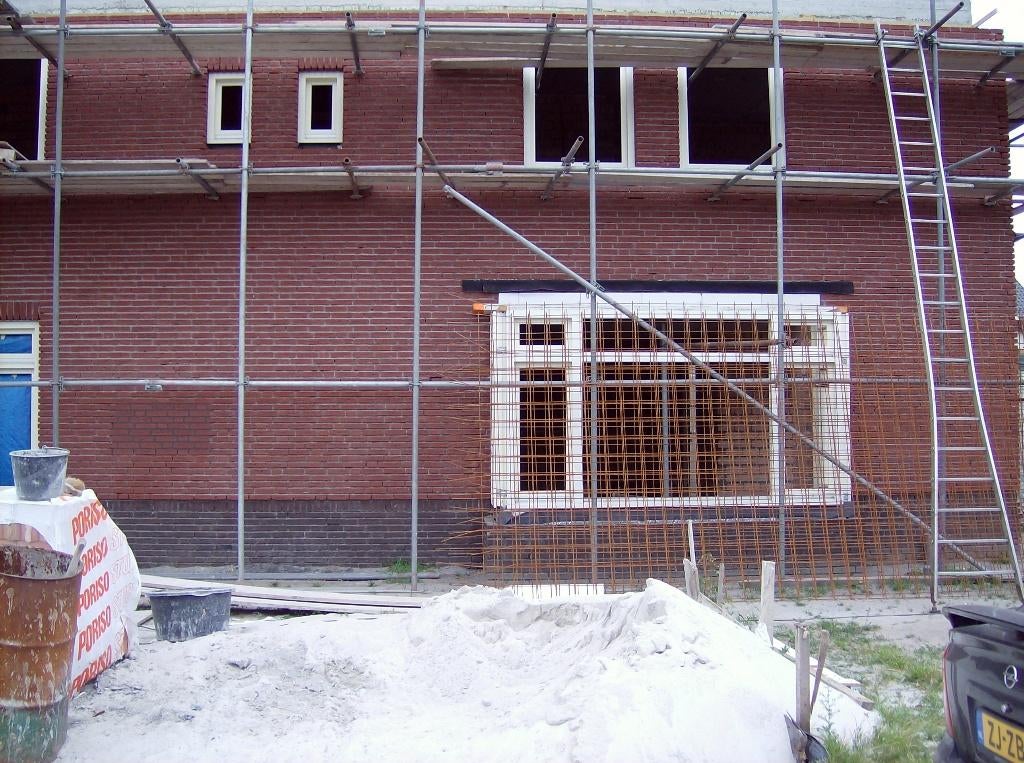 te huur bouw steiger voor woonhuis 5/6 maanden €900, Ophalen, Gebruikt