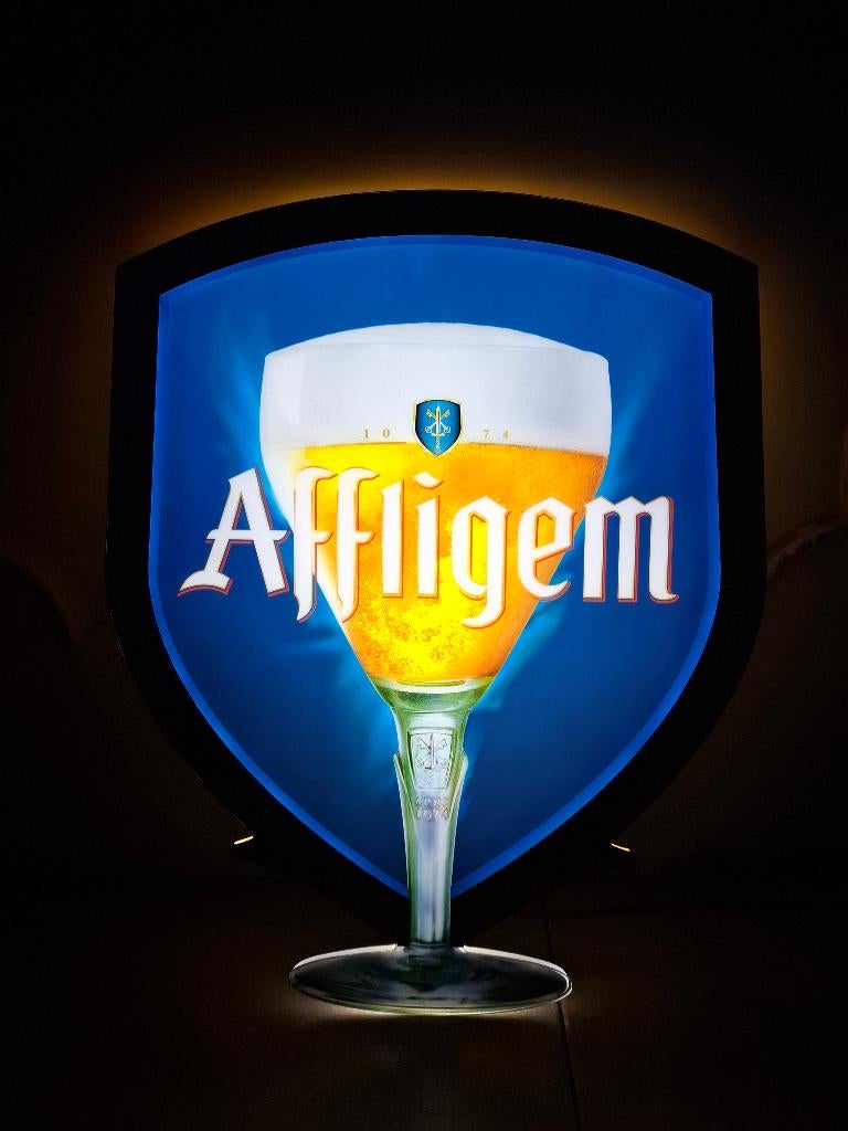 Lichtreclame Affligem, Ophalen of Verzenden, Nieuw, Lichtbak of (neon) lamp
