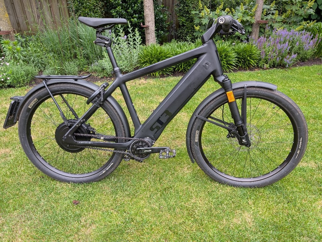 Stomer ST3 Pinion 983 WH Schokbrekers/Kinekt zadelpen Maat L, Ophalen, Zo goed als nieuw, 50 km per accu of meer, Stromer