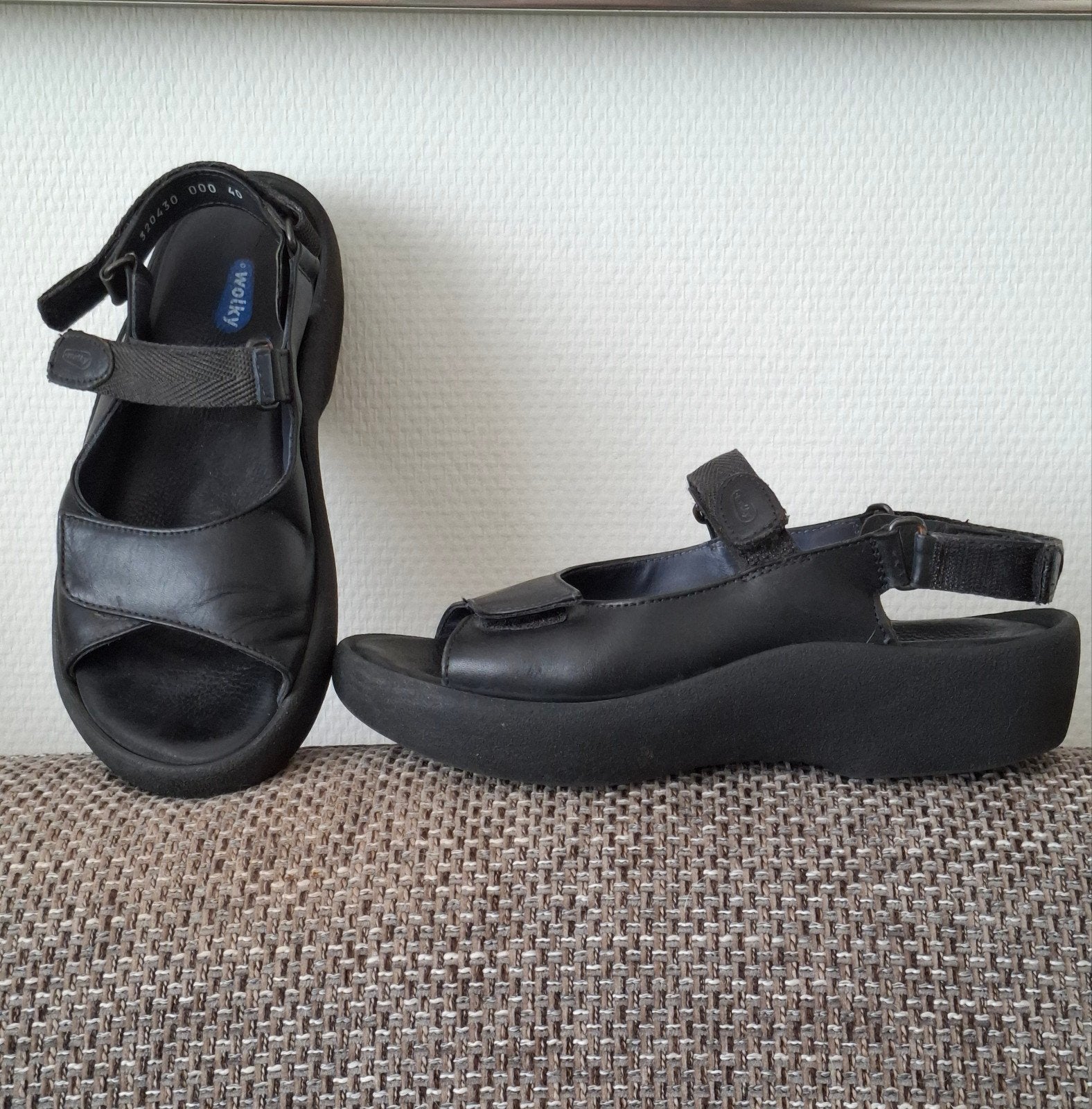 Wolky Jewel sandalen zwart, maat 40, Kleding | Dames, Schoenen, Gedragen, Zwart, Ophalen of Verzenden