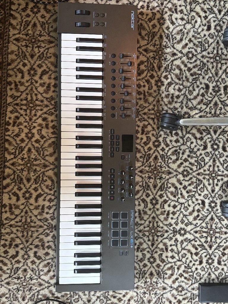 Nektar Impact LX61+, Muziek en Instrumenten, Keyboards, 61 toetsen, Zo goed als nieuw, Midi-aansluiting, Ophalen