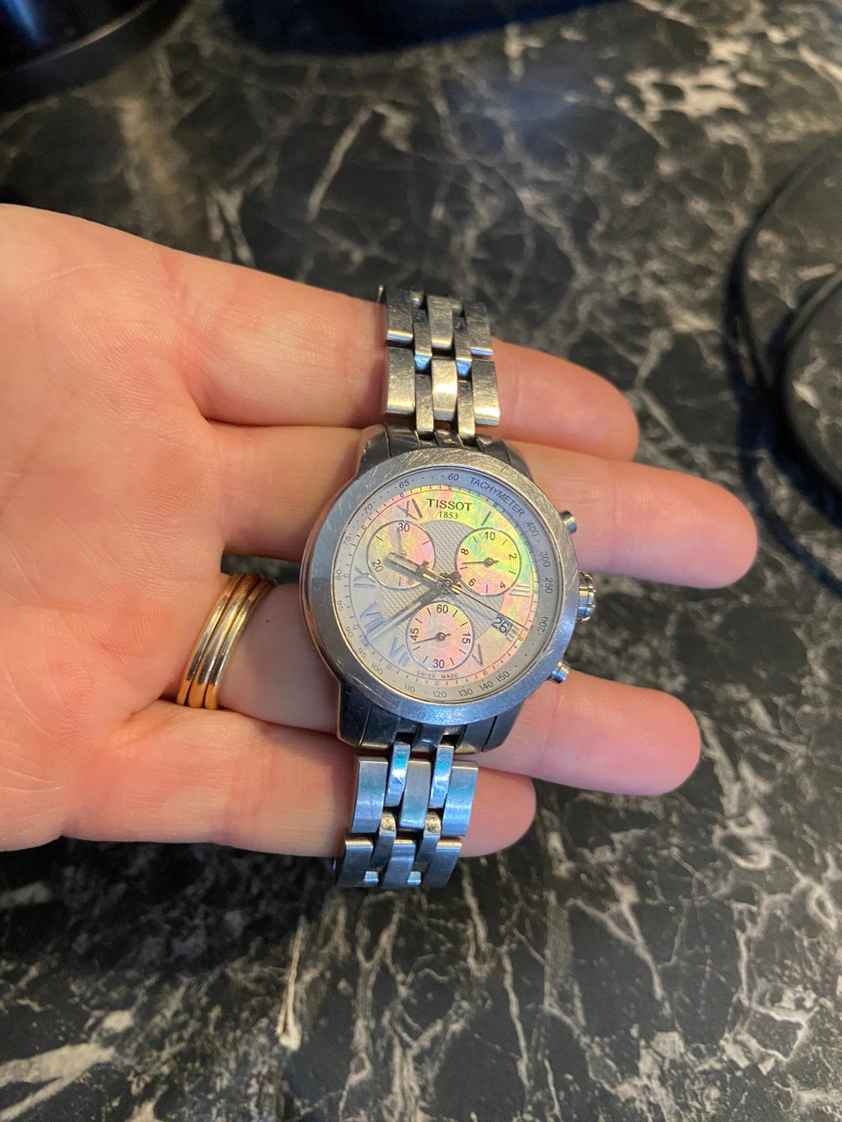 Trissot horloge, Ophalen, Zo goed als nieuw, Jongen of Meisje