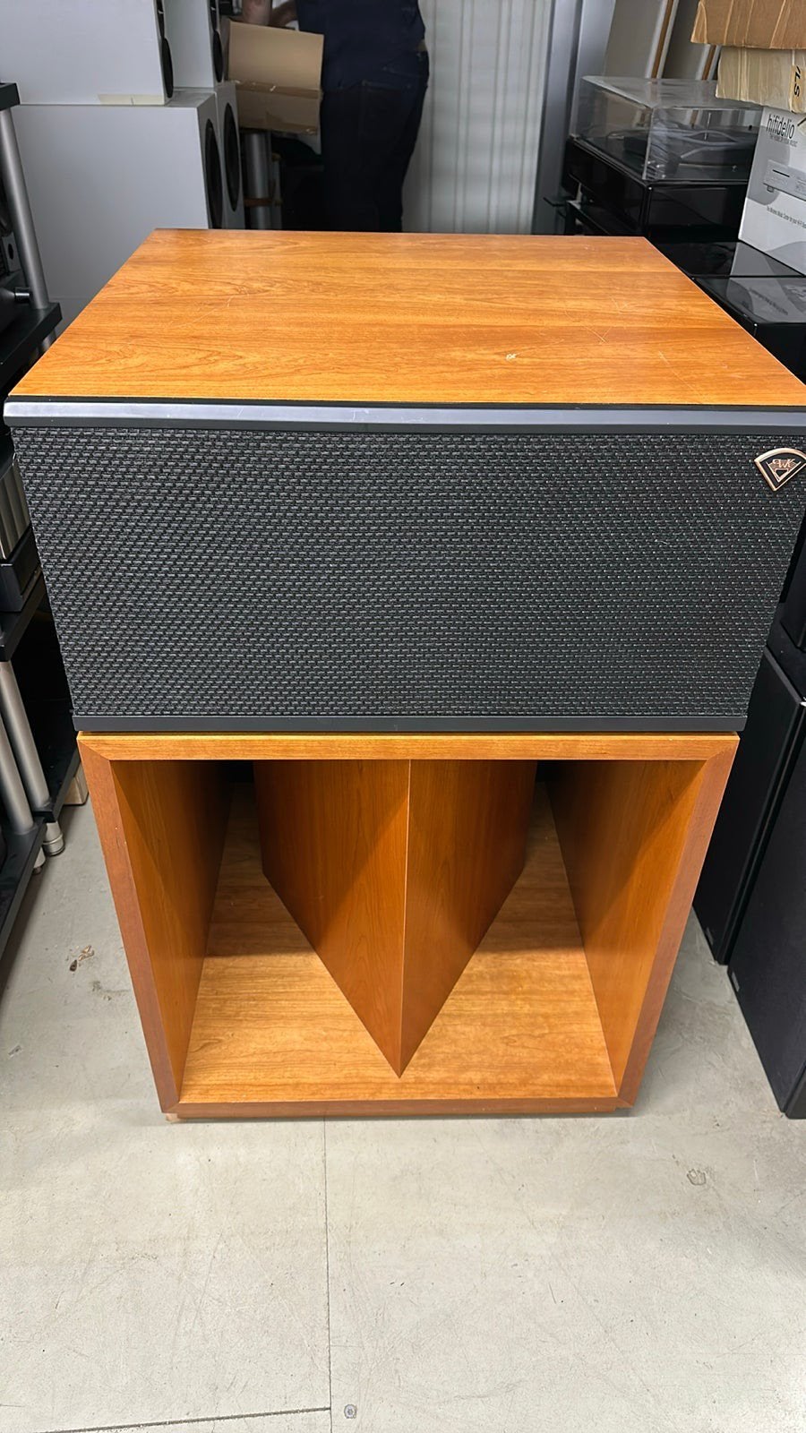 Klipsch scala 2, Audio, Tv en Foto, Ophalen, Zo goed als nieuw, Minder dan 60 watt, Center speaker