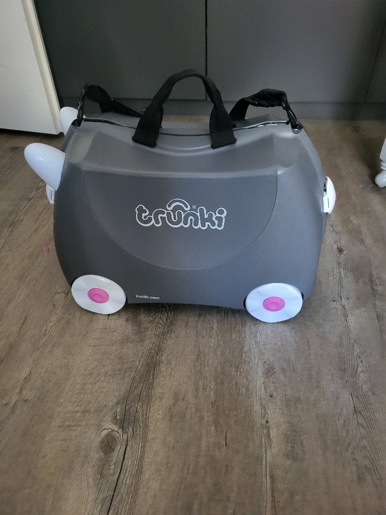 Trunki kinderkoffer, Sieraden, Tassen en Uiterlijk, Koffers, Wieltjes, Hard kunststof, Minder dan 50 cm, Ophalen of Verzenden