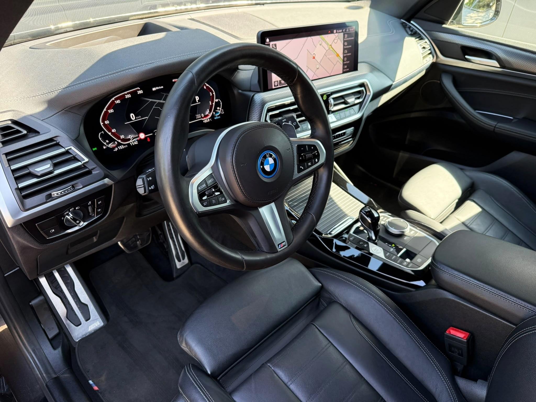 BMW X3 xDrive30e M-Sport / pano / tr.hk / HUD / Faceliftf, Auto's, BMW, 1998 cc, Stof, Gebruikt, 4 cilinders