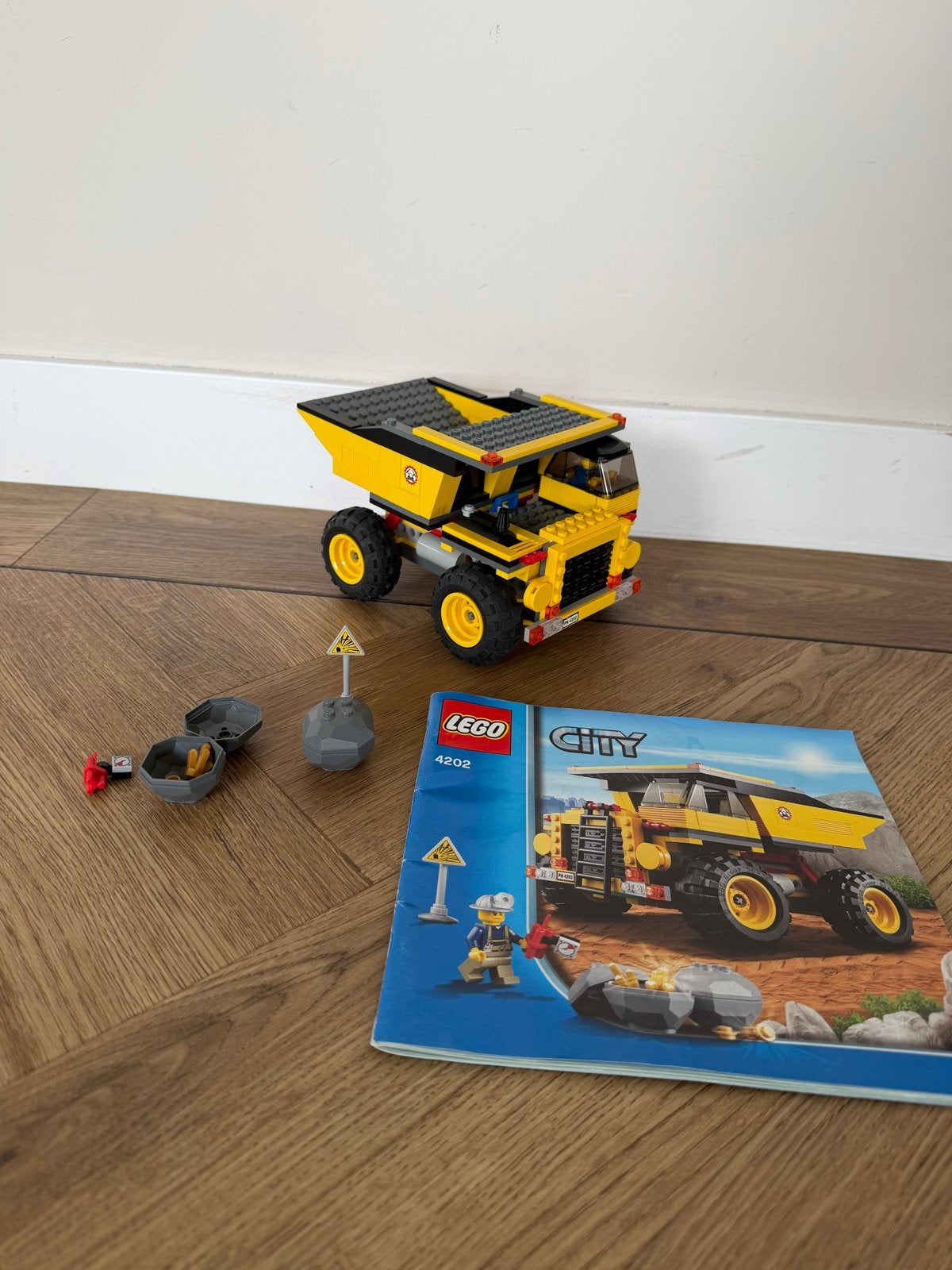Lego City 4202 Mijnbouw Vrachtwagen - Compleet, Lego, Ophalen of Verzenden, Compleet, Complete set