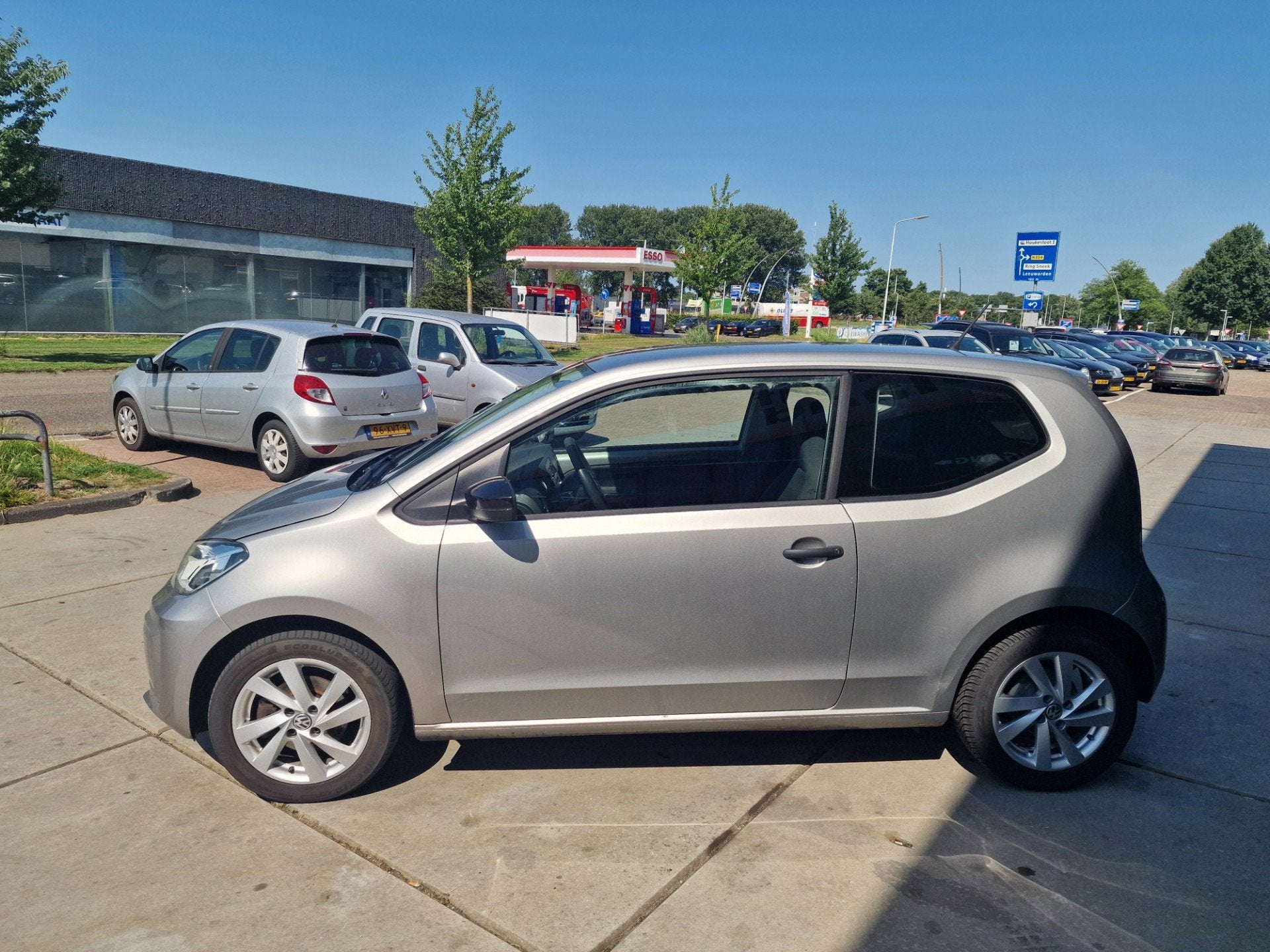Volkswagen Up! 1.0 high up! BlueMotion - CNG - Stoelverwarmi, Auto's, Volkswagen, Voorwielaandrijving, Euro 5, Stof, CNG (Aardgas)