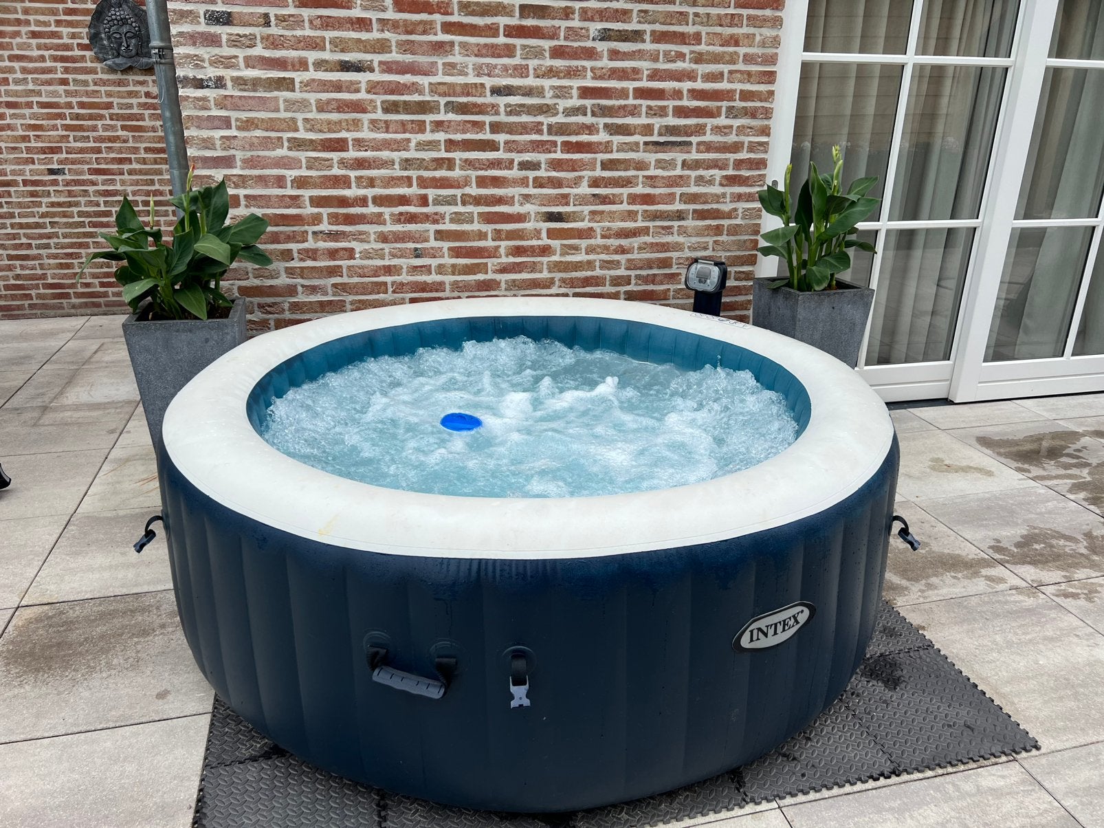 Intex PureSpa Bubbel Spa  – werkende pomp en verwarming, Ophalen of Verzenden, Gebruikt, Pomp