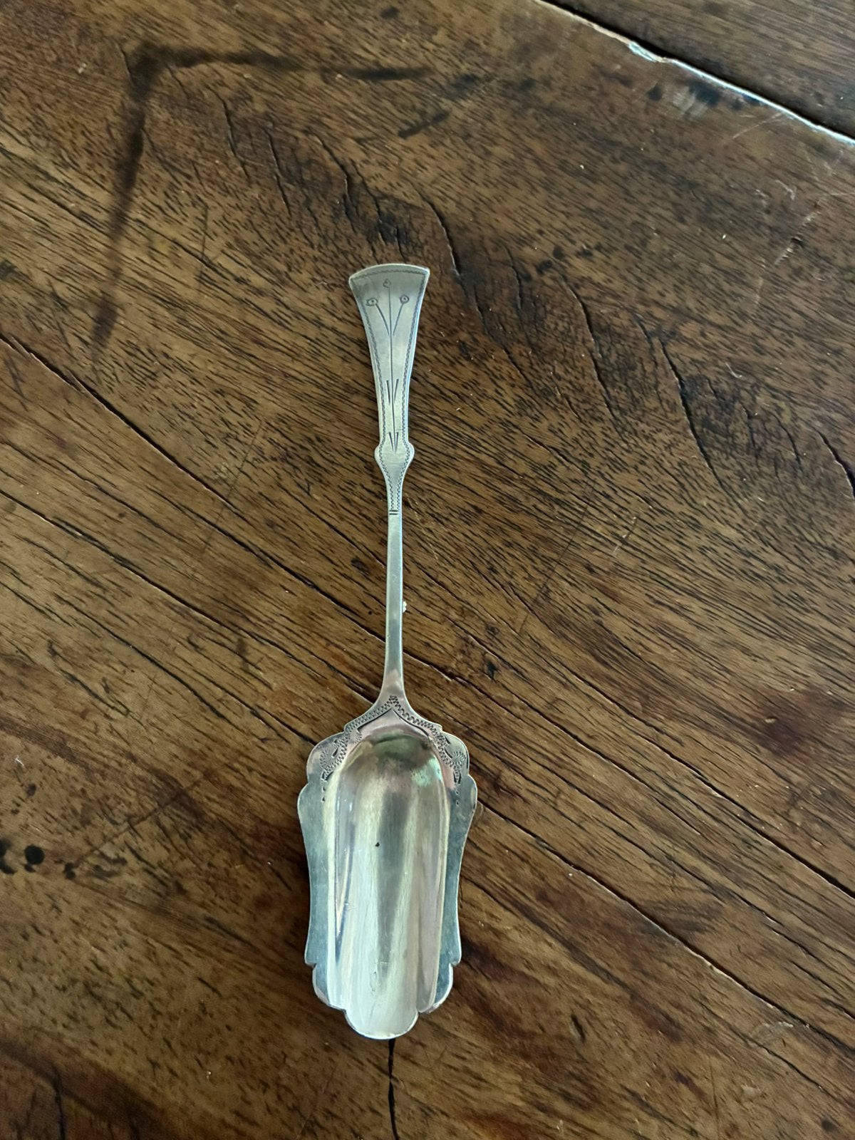 Oude zilveren suikerschep, Antiek en Kunst, Antiek | Goud en Zilver, Ophalen, Zilver