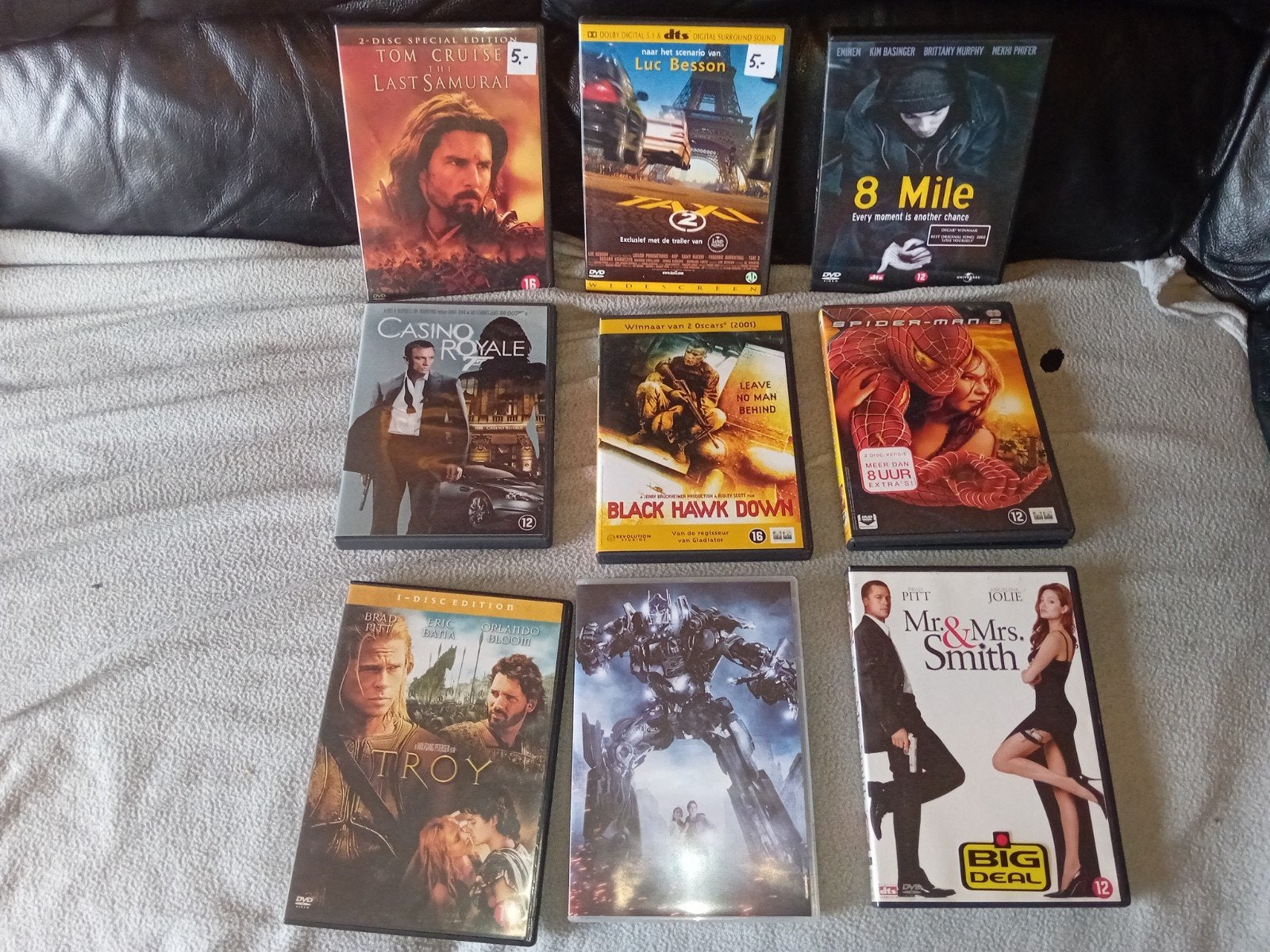 45 AKTIE FILMS OP DVD. 5 EURO PER STUK  OF 3 VOOR €10,00, Cd's en Dvd's, Engels, Nederlands, Actie, Ophalen of Verzenden