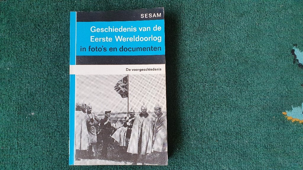 Geschiedenis van de eerste wereldoorlog serie van 6 boeken, Ophalen of Verzenden, Zo goed als nieuw, GBJ Hilterman, Voor 1940