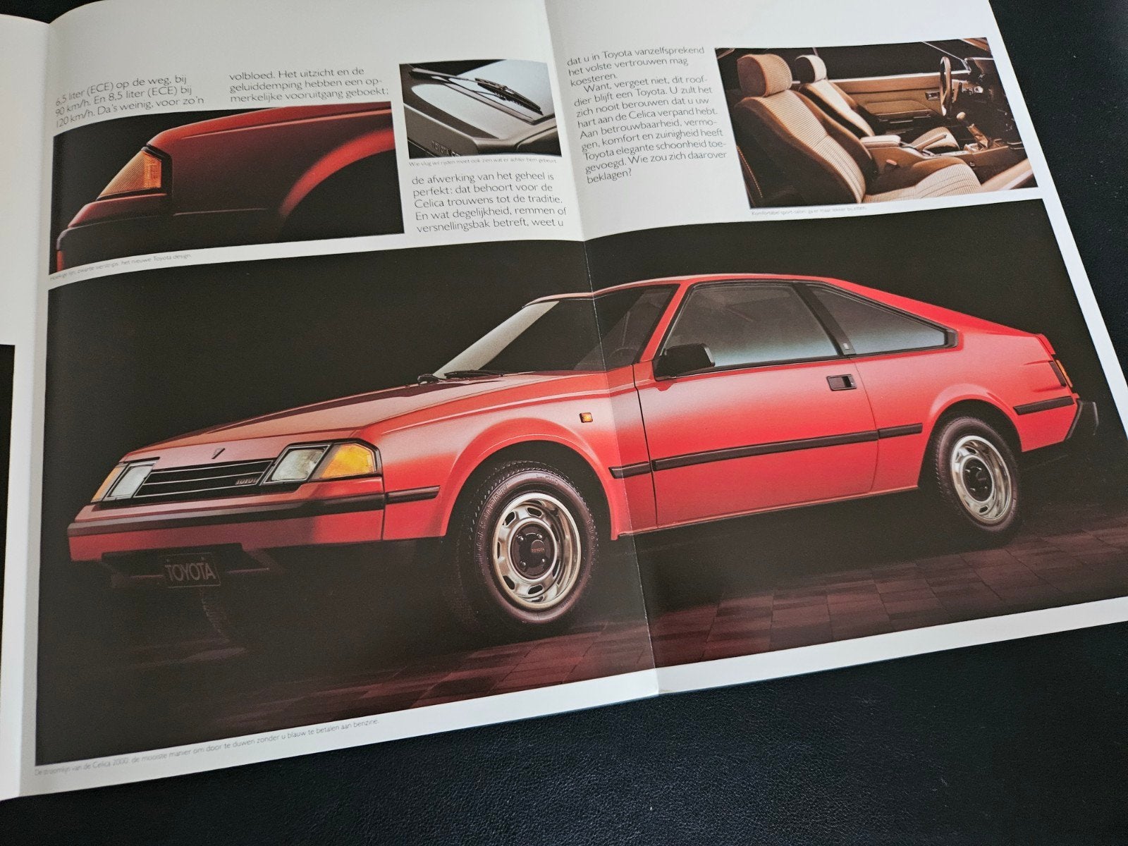 Brochure Toyota Celica 1982, Ophalen of Verzenden, Zo goed als nieuw, Toyota