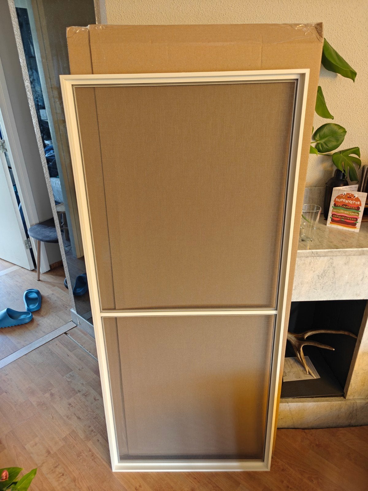 2 Bruynzeel (Gamma) inzethorren (raamhor), type S500, Ophalen, Minder dan 80 cm, Overige typen, Minder dan 200 cm