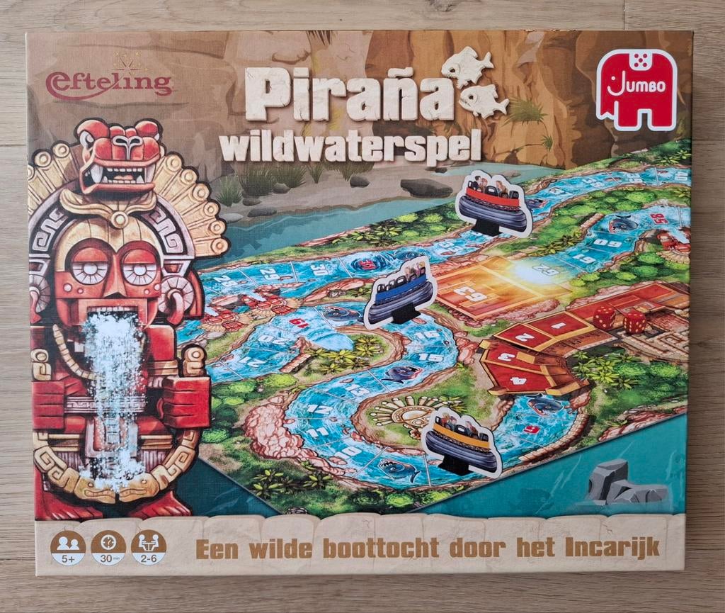 Piraña wildwaterspel, Ophalen of Verzenden, Zo goed als nieuw