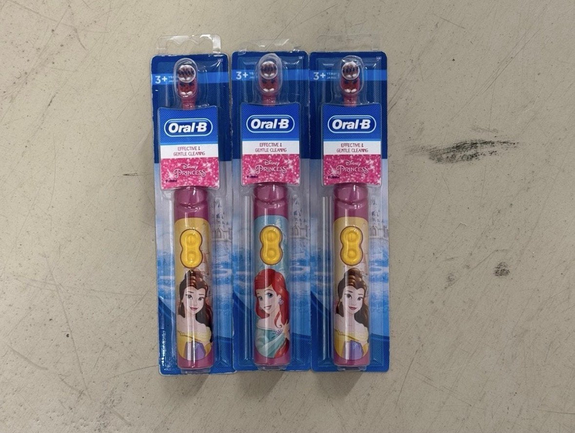 3x Oral-B elektrische kindertandenborstel Princess – nieuw, Oral-b, Nieuw, Ophalen of Verzenden, Tandenborstel