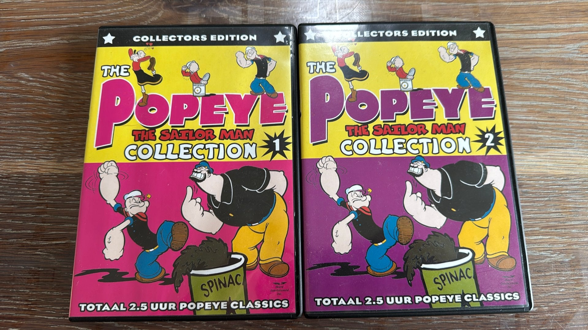 The popeye The sailot man collection deel 1&2, Alle leeftijden, Ophalen of Verzenden, Zo goed als nieuw