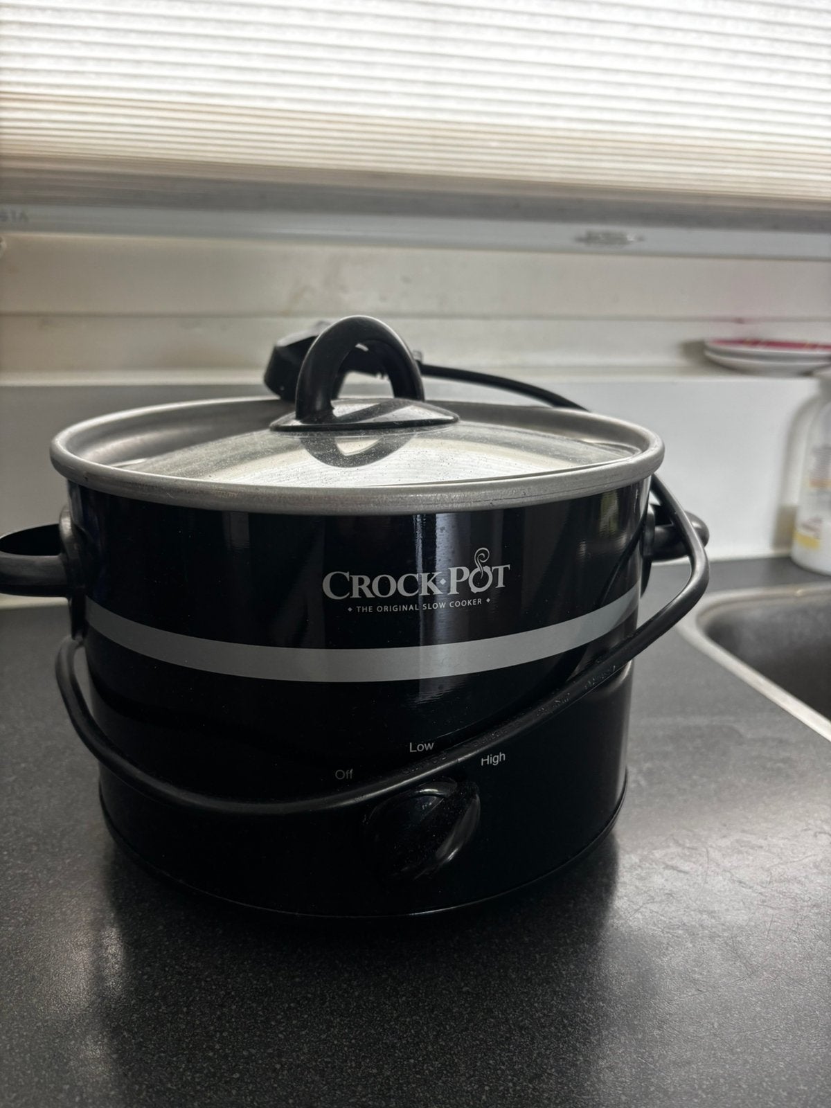 Crockpot 2,4 liter zonder keramische binnenpot, Ophalen of Verzenden, Gebruikt