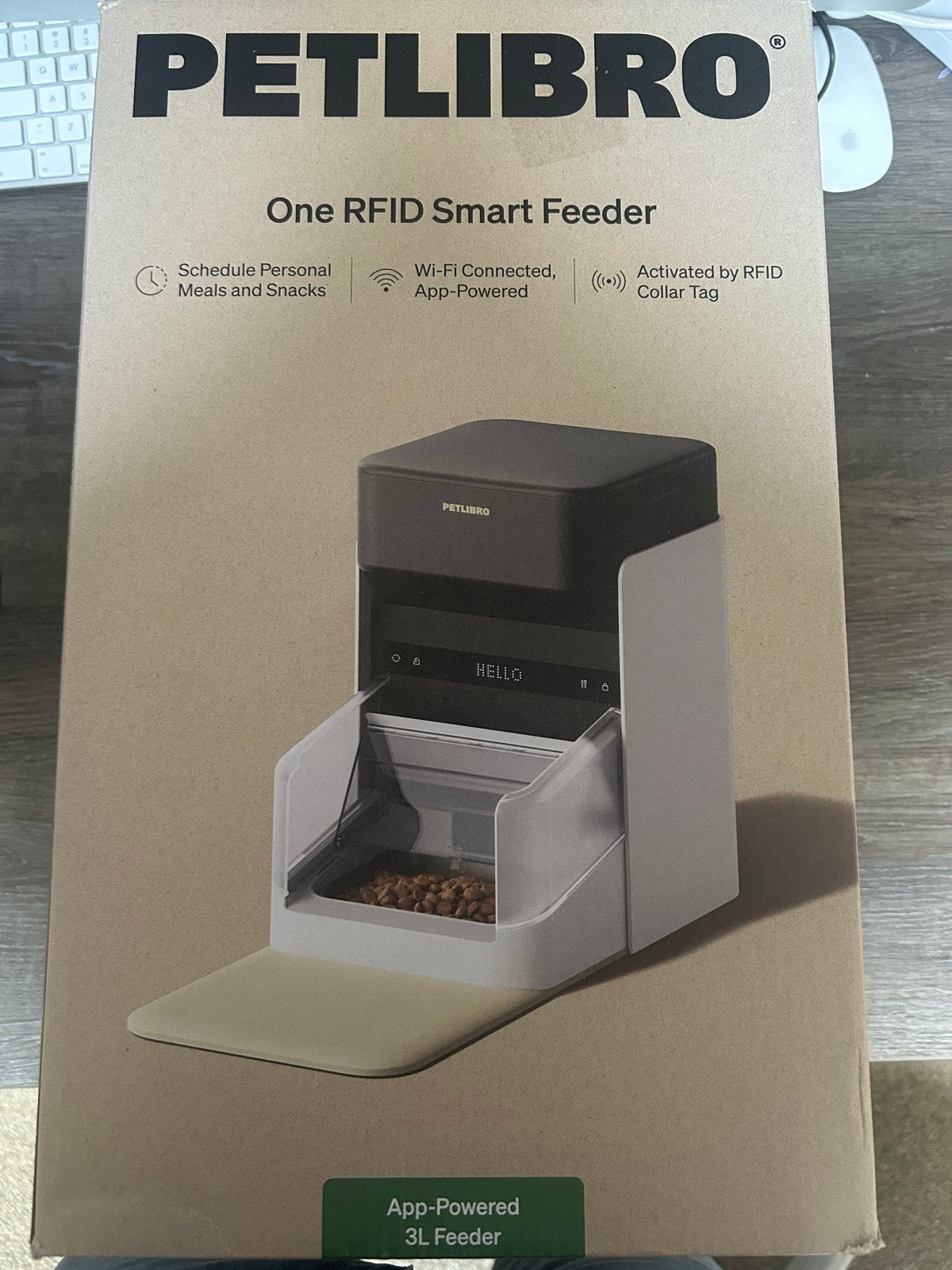 Petlibro one RFID automatische voerbak 3 liter, Dieren en Toebehoren, Ophalen, Kat