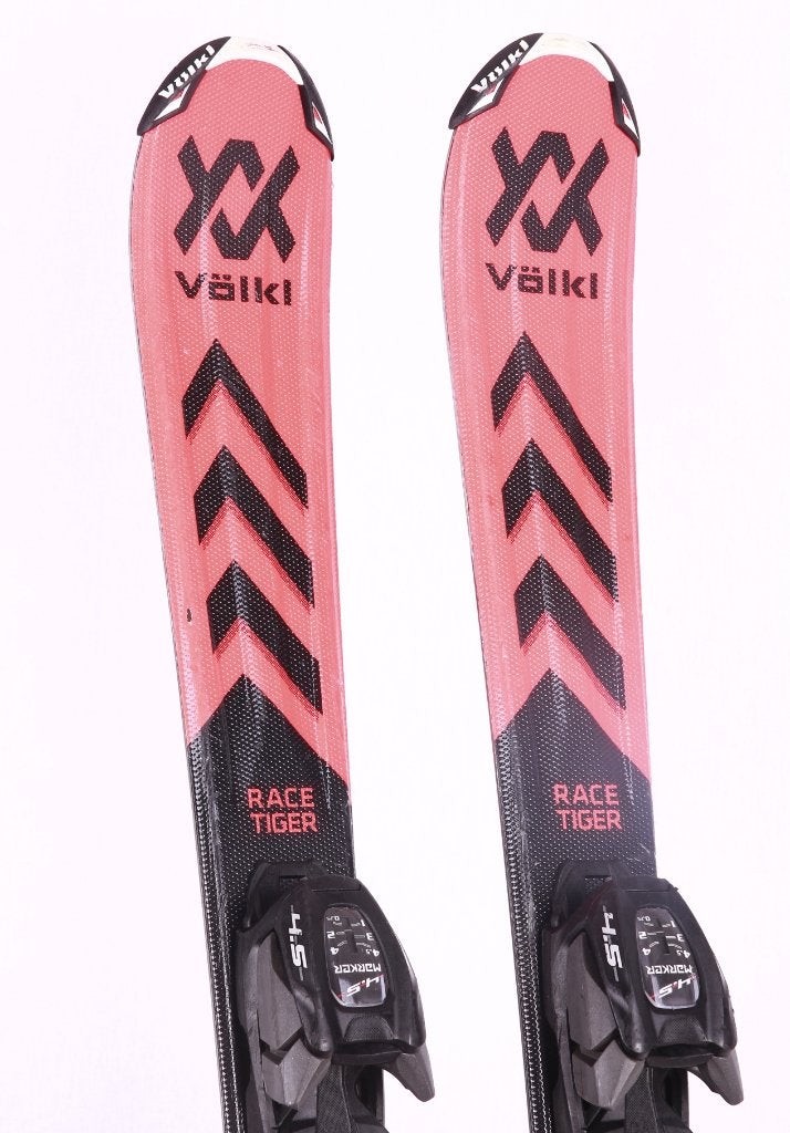 140 cm kinder ski's VOLKL RACETIGER RACING JR, Overige merken, Gebruikt, Verzenden, 100 tot 140 cm