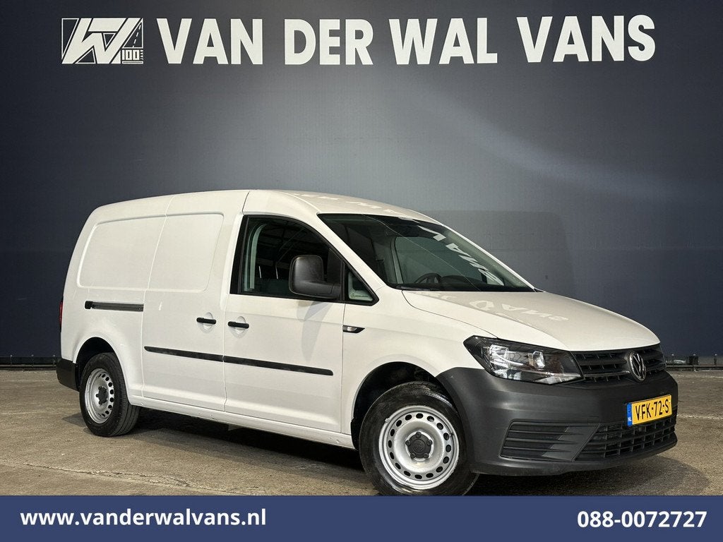 Volkswagen Caddy 2.0 TDI L2H1 Maxi Euro6 Airco | Cruisecontr, Auto's, Bestelauto's, Start-stop-systeem, Stof, Gebruikt, 4 cilinders