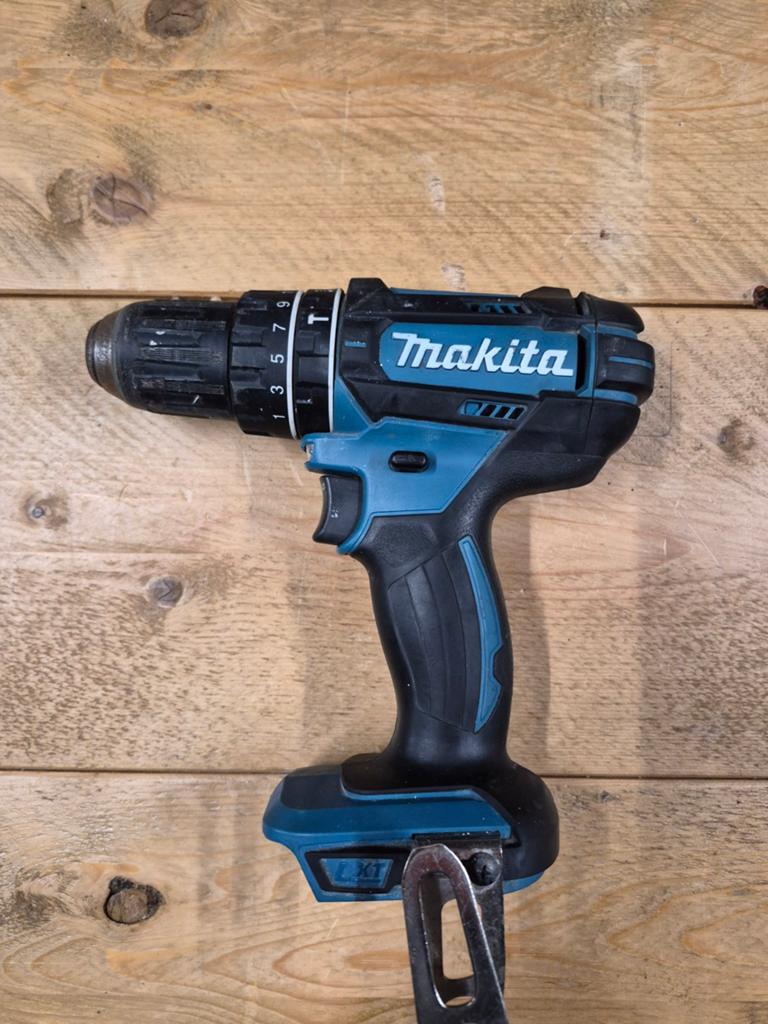 Makita DHP482 boormachine body, Ophalen of Verzenden, Zo goed als nieuw, Boormachine