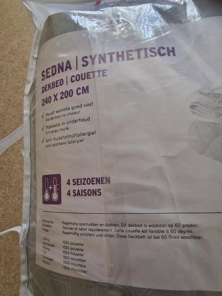 Sedna dekbed leen bakker 240x200, Ophalen, Wit, Tweepersoons, Deken of Dekbed