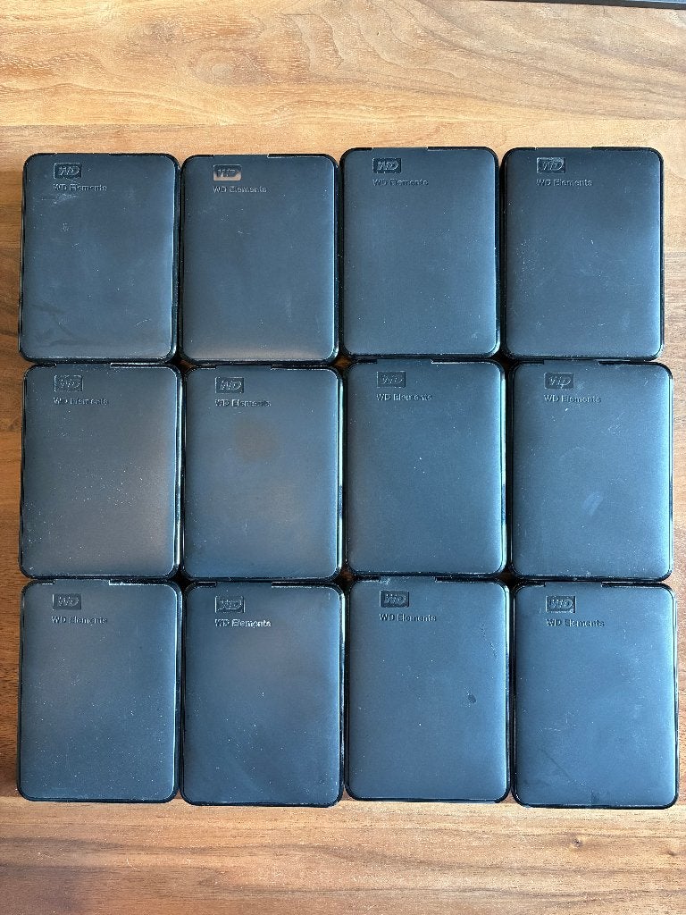 WD Elements 5TB 2,5" externe HDD, Computers en Software, Harde schijven, Gebruikt, Desktop, Extern, HDD, USB, Ophalen