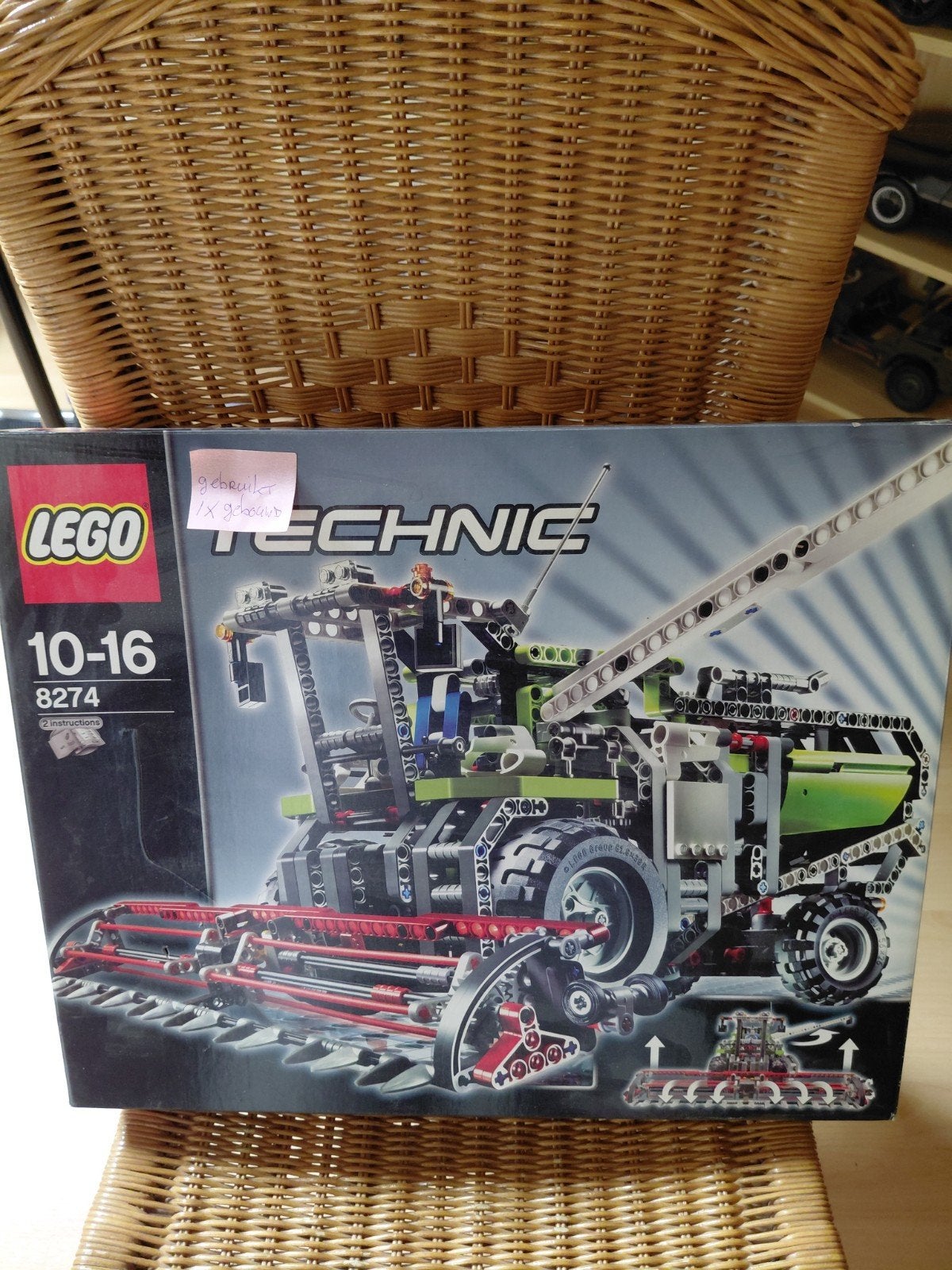 LEGO Technic 8274 Combine Harvester - Zo goed als nieuw, Ophalen of Verzenden, Zo goed als nieuw