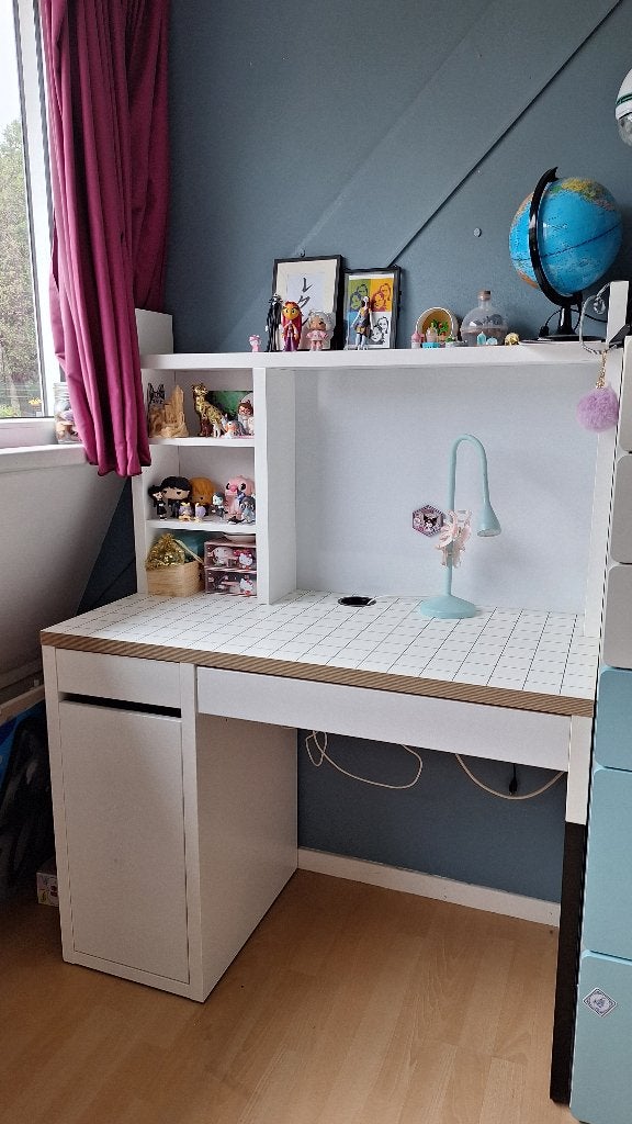 Kinderbureau Micke Ikea, Huis en Inrichting, Kasten | Ladekasten, Ophalen, Overige materialen, 100 tot 150 cm, 1 of 2 laden