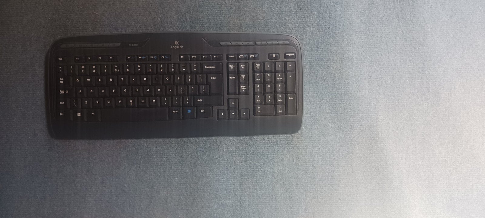 Logitech K270 Draadloos Toetsenbord - QWERTY, Computers en Software, Toetsenborden, Ophalen, Plug-and-play, Gebruikt, Logitech