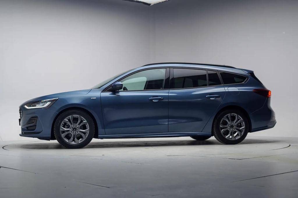 Ford Focus WAGON 1.0 MHEV 125 Pk ST-Line Business [ Navi App, Focus, Gebruikt, Blauw, Origineel Nederlands
