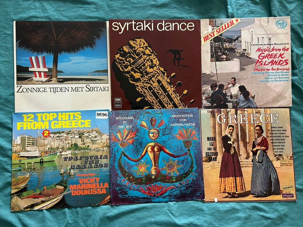 9 LP's Griekse muziek (ook per stuk te koop), LP, Gebruikt, Traditioneel en Volksmuziek, Ophalen of Verzenden