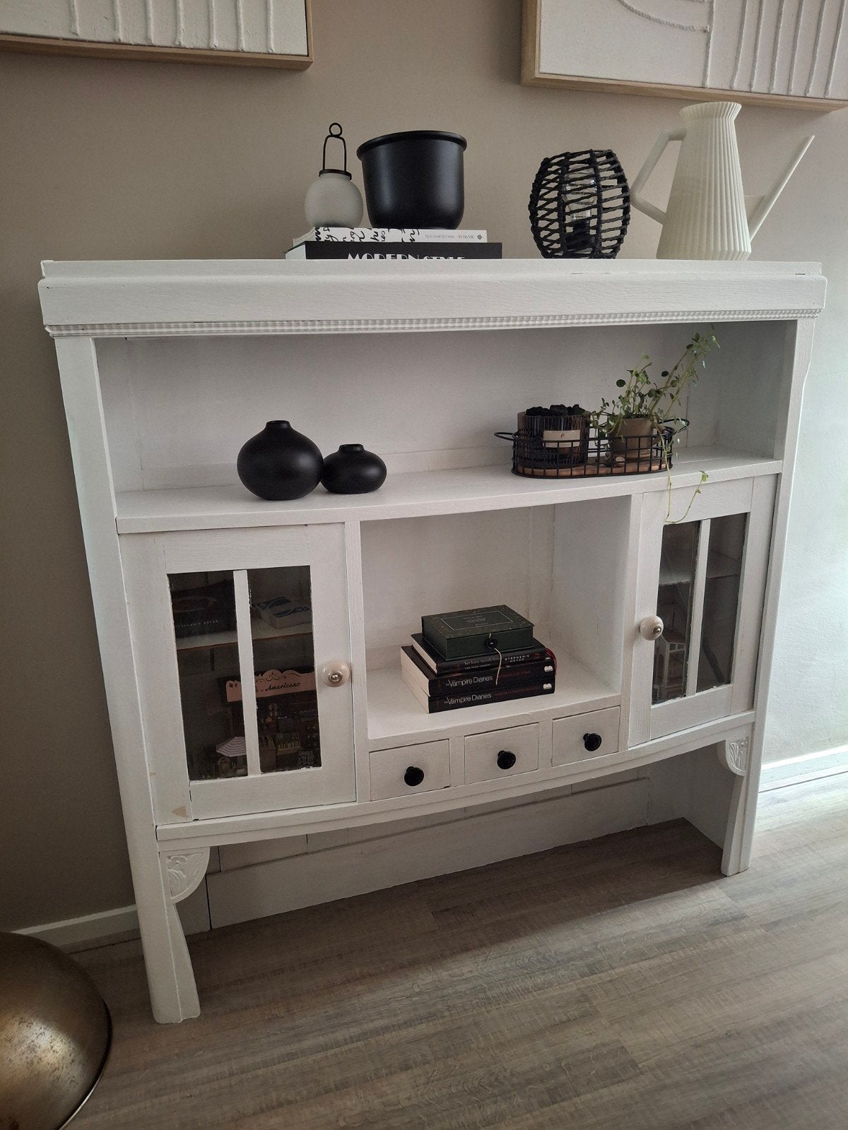 Kast, Ophalen, Landelijk, Klassiek, Modern, Gebruikt, Glas