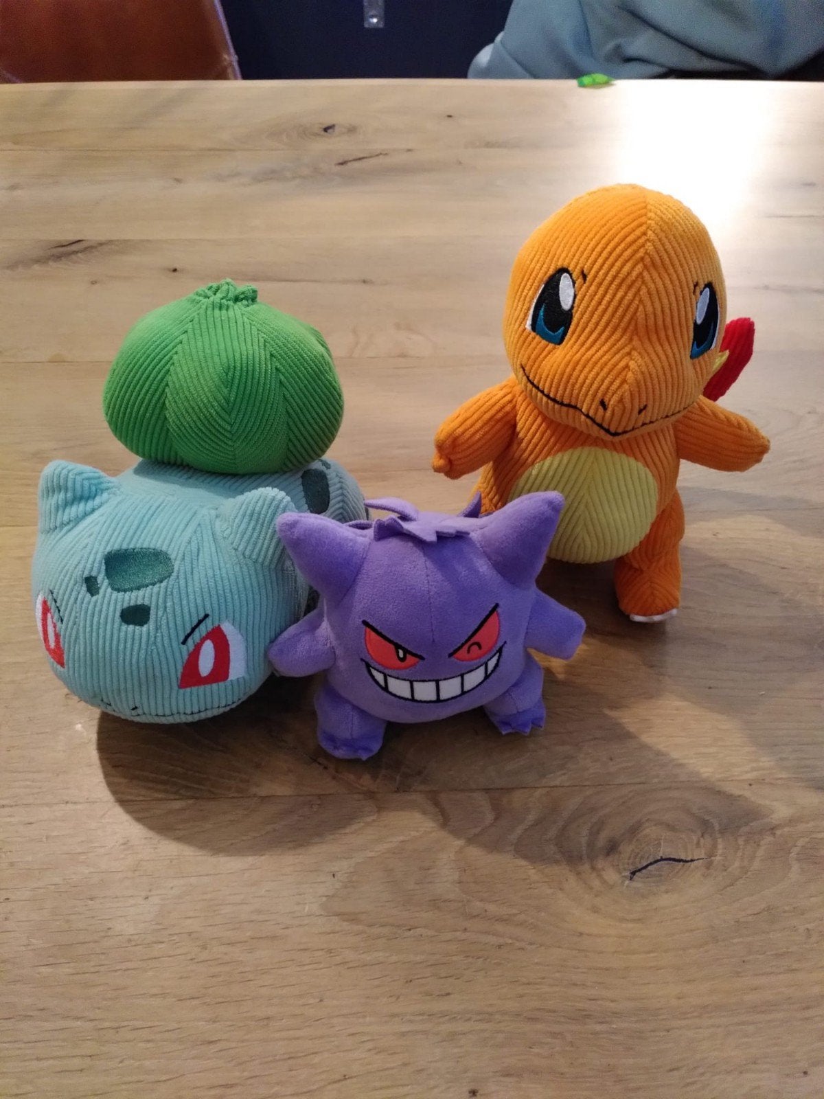 Pokémon Knuffels: Charmander, Bulbasaur, Gengar, Overige typen, Ophalen of Verzenden, Zo goed als nieuw, Pokémon