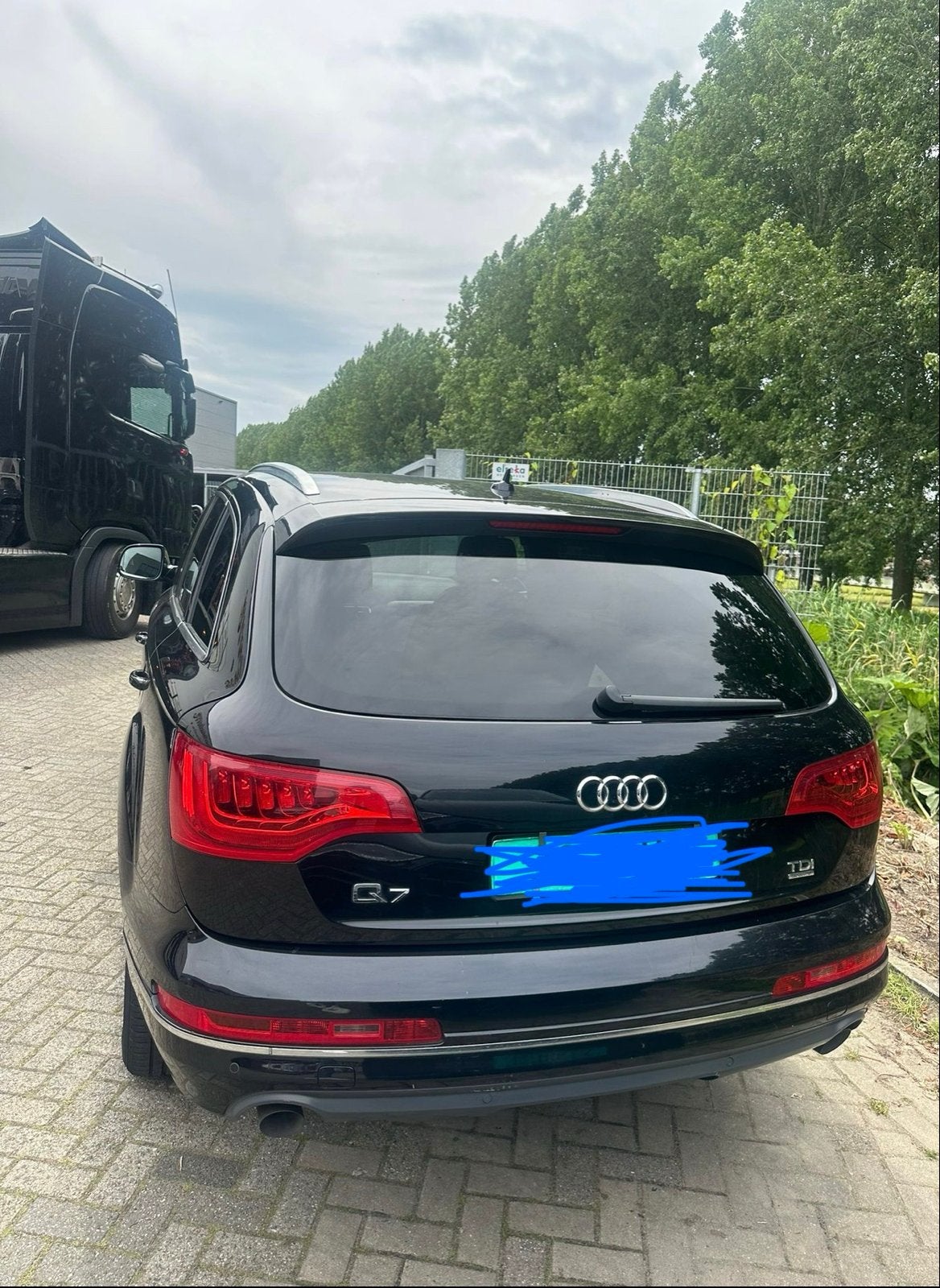 Audi Q7 3.0 TDI 180KW Quattro Tiptr. 2012 Zwart, Auto's, Automaat, 2245 kg, Zwart, Diesel