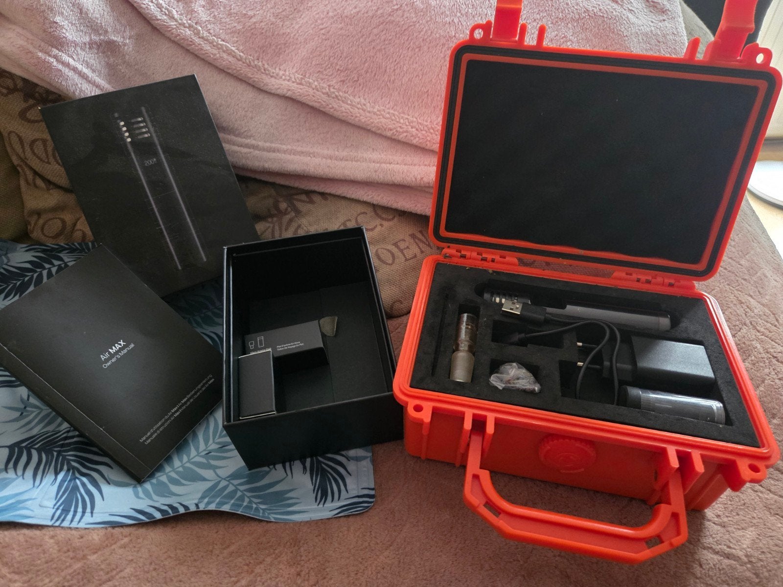 Arizer Air MAX Vaporizer met accessoires en koffer, Ophalen of Verzenden