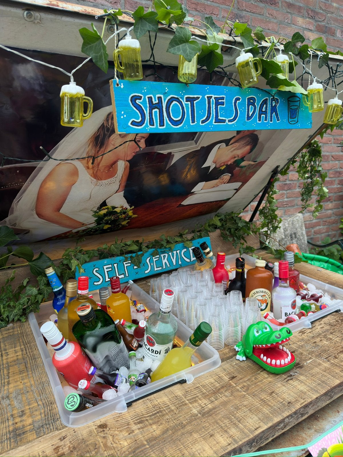Shotjesbar *HUUR*, Ophalen, Zo goed als nieuw, Verjaardag