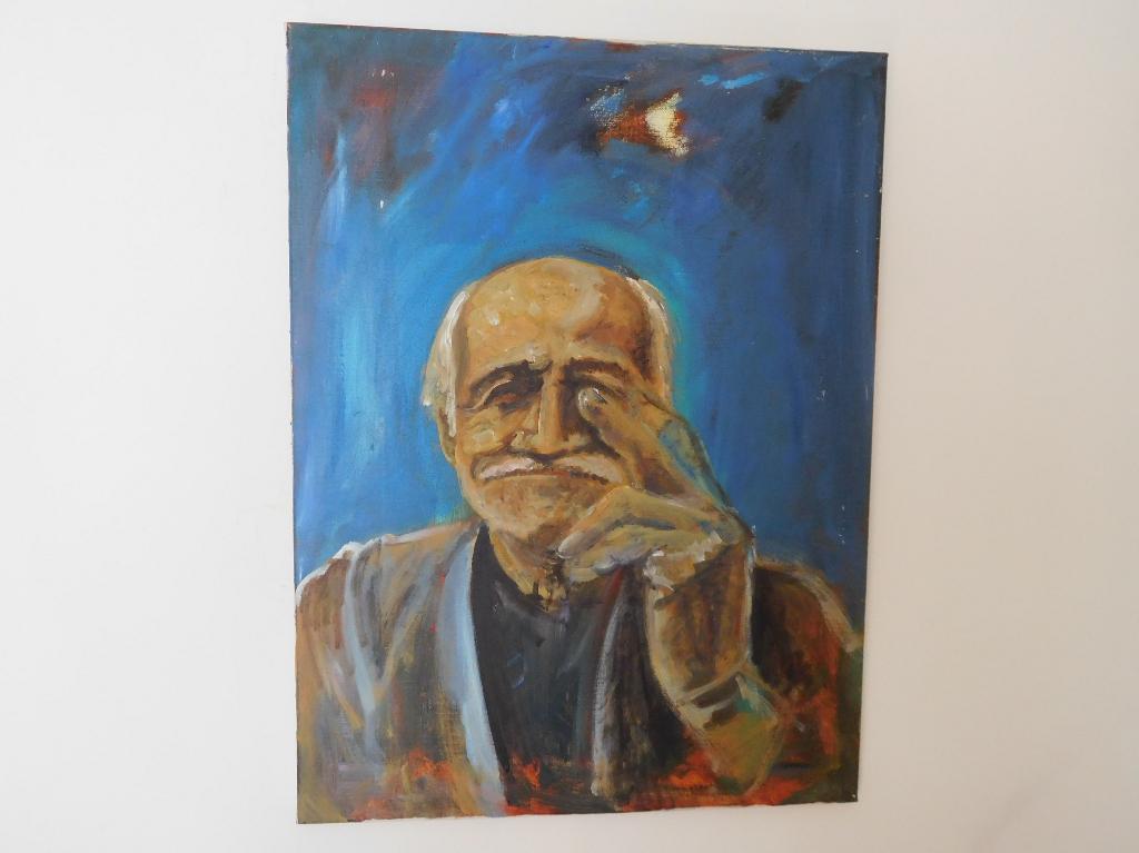 oliverf schilderij, Ophalen, Zo goed als nieuw, 50 tot 75 cm, Schilderij