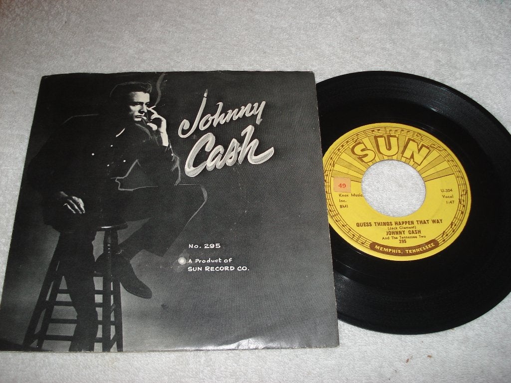 Johnny Cash  Guess Things Happen That Way  Hoes   Orgineel, Fotohoes, Ophalen of Verzenden, Zo goed als nieuw, Country en Western