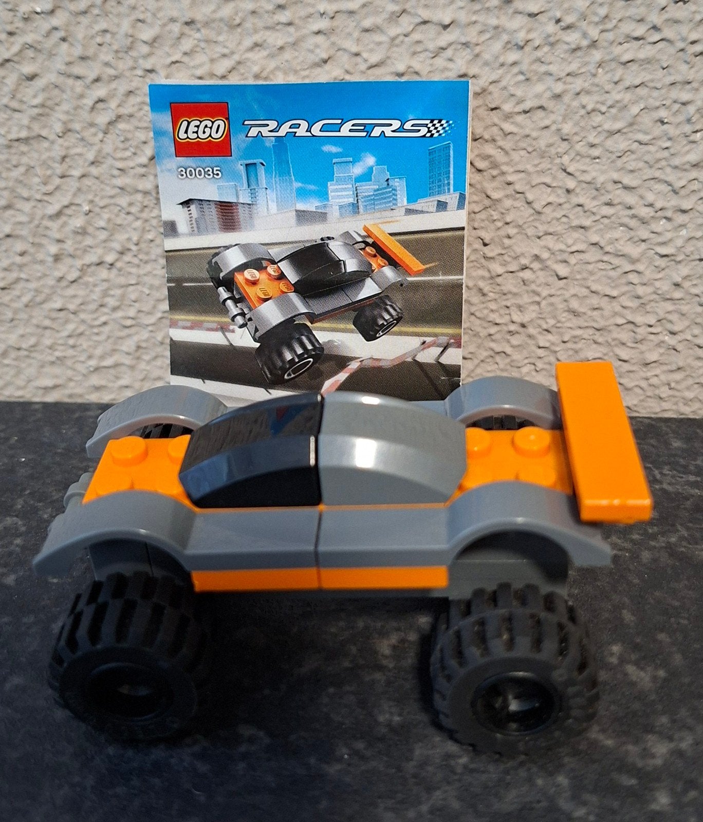 Lego Racers 30035 - Stoere Raceauto met Instructies, Lego, Inclusief instructies, Ophalen of Verzenden, Zo goed als nieuw