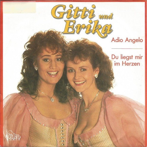 Gitte Und Erika ADIO ANGELO vg+ staat, Verzenden, 7 inch, Zo goed als nieuw, Levenslied of Smartlap