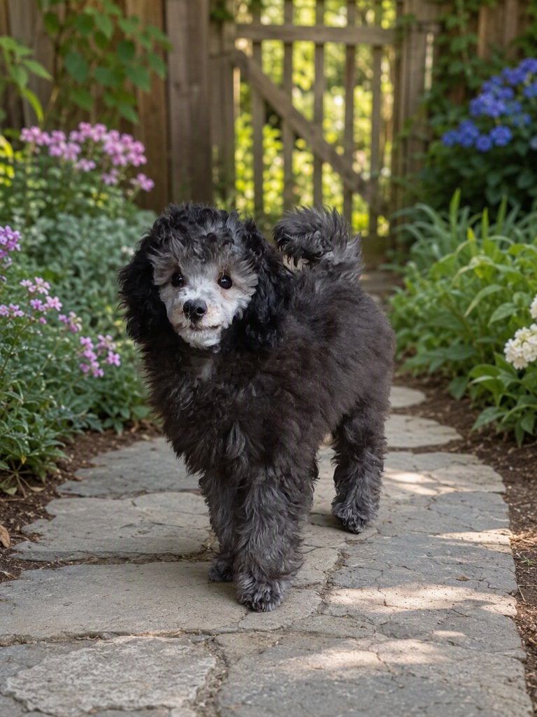 Toy / dwerg poedel puppy's, Dieren en Toebehoren, Poedel, Reu, 8 tot 15 weken, CDV (hondenziekte)