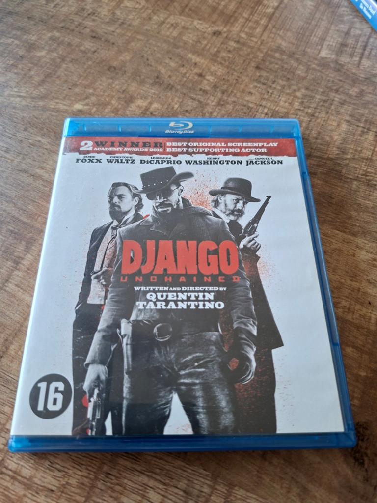 Blu-ray Django Unchained Quentin Tarantino, Ophalen of Verzenden, Gebruikt
