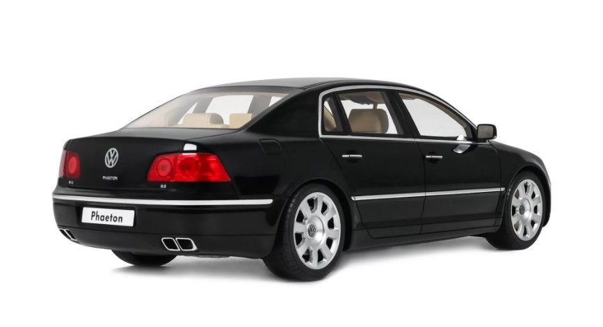 OttoMobile 1:18 Volkswagen Phaeton 6.0 W12 Black L041 2005, OttOMobile, -, Nieuw, Ophalen of Verzenden