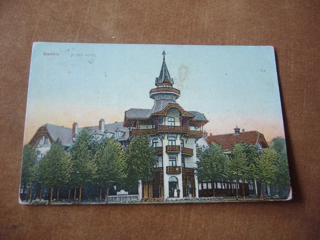 BAARN  =  BAD HOTEL  1910, Ophalen of Verzenden, Voor 1920, Gelopen, Utrecht