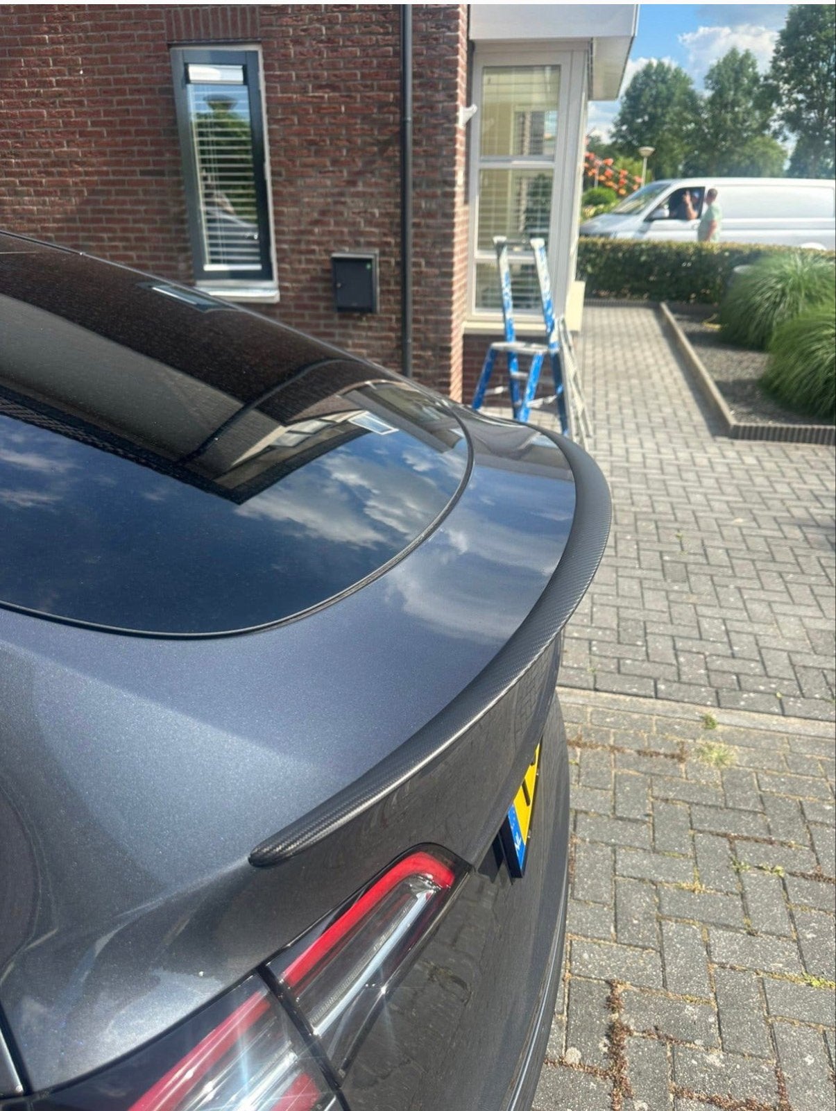 Carbon Spoiler voor Tesla Model Y (2021-2025), Ophalen of Verzenden