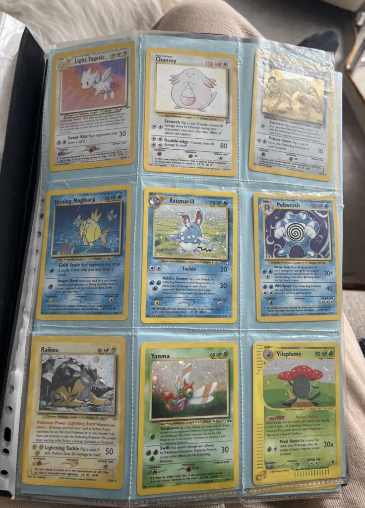 Pokemon kaarten collectie, Ophalen of Verzenden, Gebruikt, Meerdere kaarten