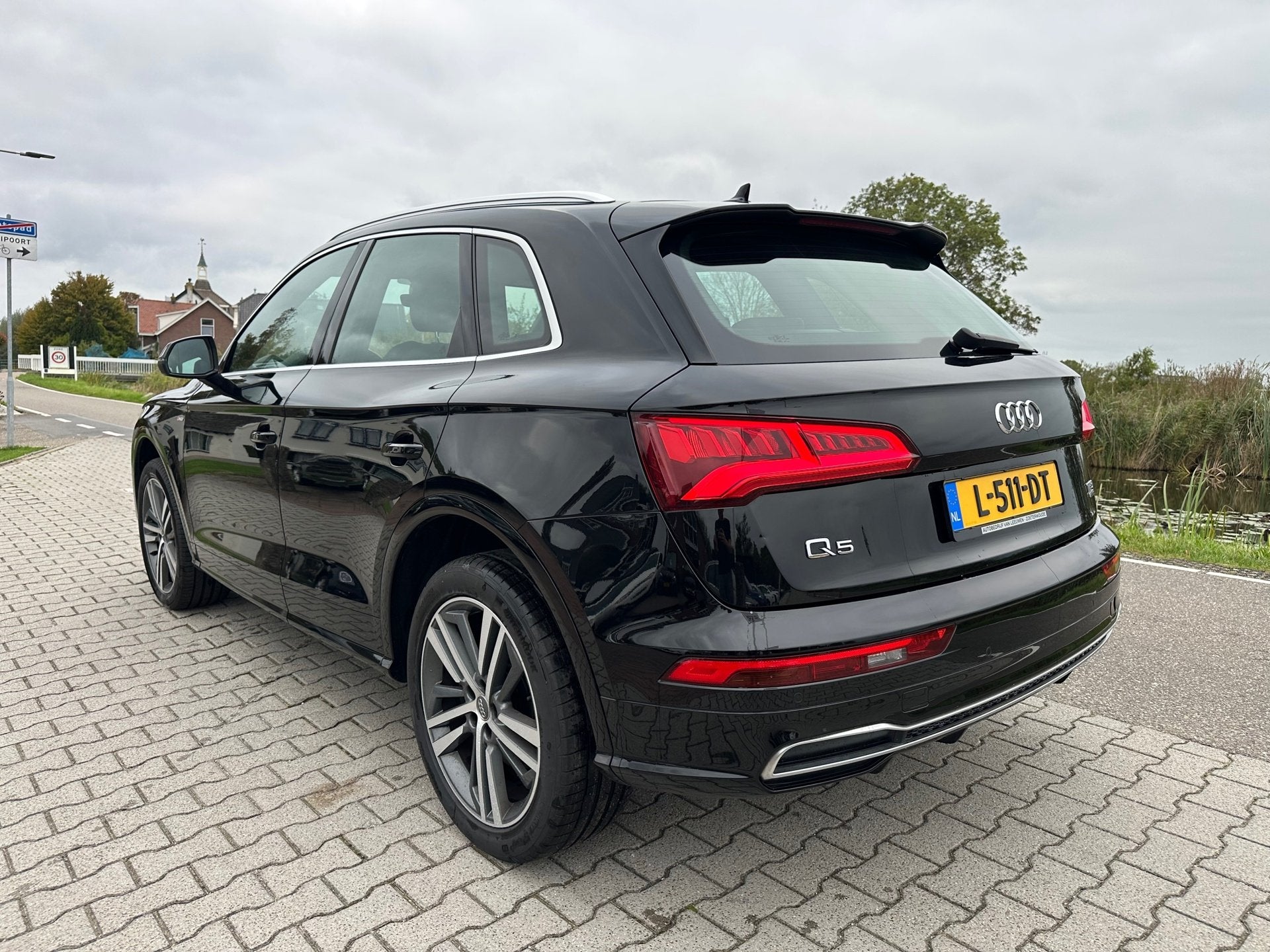 Audi Q5 2.0 TFSI quattro Launch Edition, S-line, Virtual Coc, Auto's, Audi, Automaat, Gebruikt, 4 cilinders, Leder en Stof
