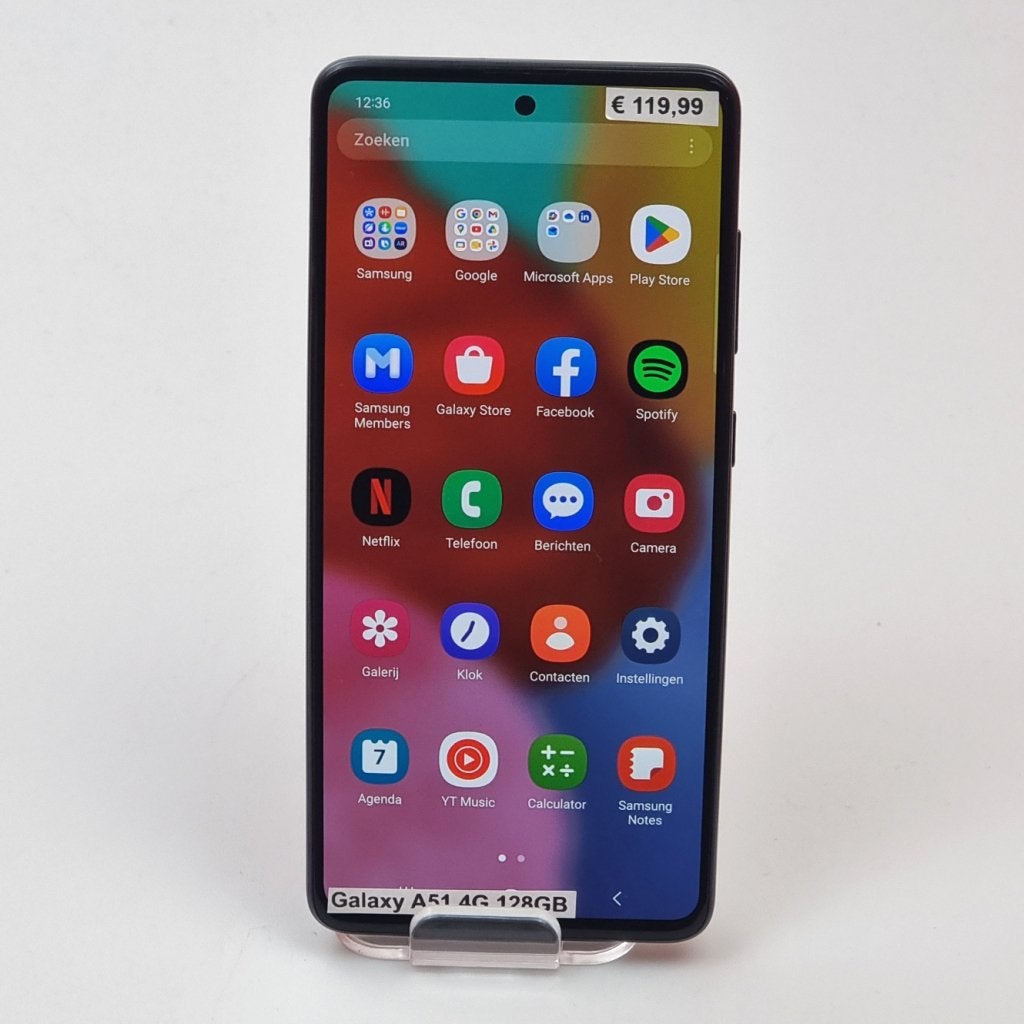 Samsung Galaxy A51 4G 128GB Zwart | Nette Staat, Samsung, Gebruikt, Support@Samsung.com, 129, Samsung-ro, Yeongtong-gu
Suwon-si, Gyeonggi-do 16677
South Korea