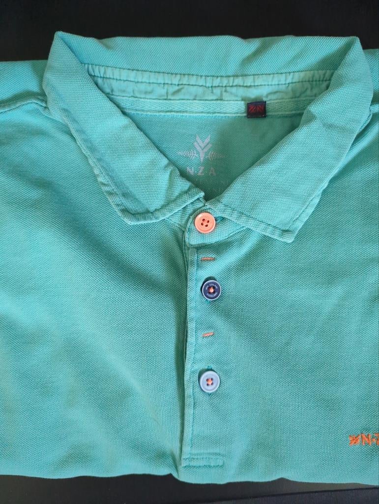 NZA polo mintgroen xxxl, Overige maten, Ophalen of Verzenden, Zo goed als nieuw, NZA